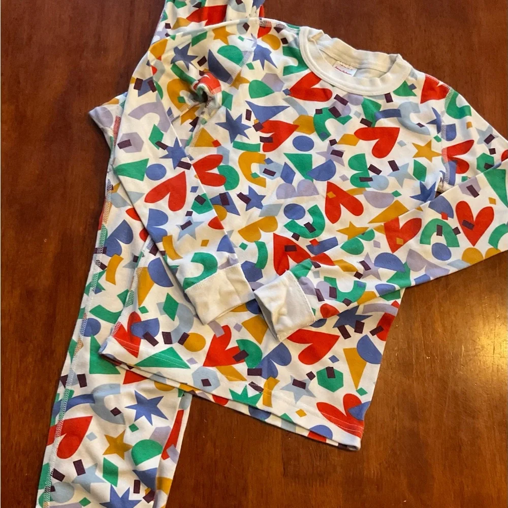VGUC Hanna Andersson Long Sleeve PJs - Size 10 - Picture 1 of 4